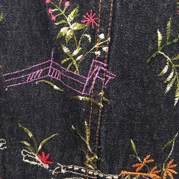 Quacker Factory Jean beautifully Embellished (L) - Picture 4 of 7